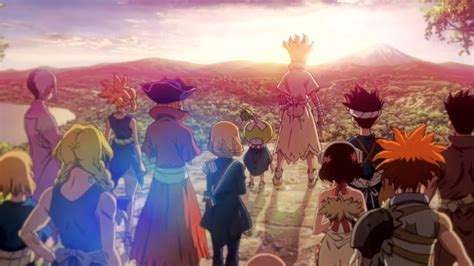 Dr Stone New World Reveals Creditless Opening And Ending Videos For