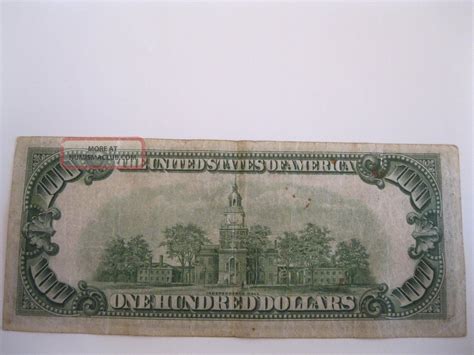 1934a One Hundred Dollar 100 Frnote