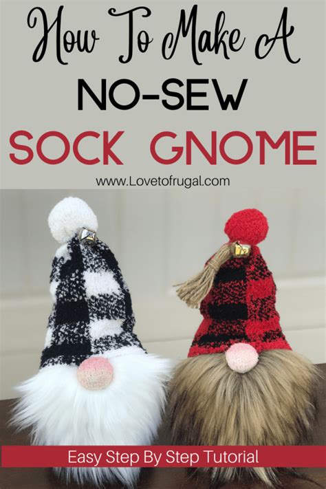 How To Make Sock Gnomes Simple Steps Artofit