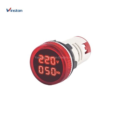 Ad Vhzm Mm Ac Led Light Digital Voltage Hertz Meter Voltmeter