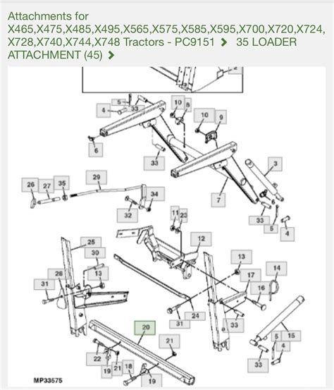 John Deere 45 Loader Crossbeam Wp612890 My Tractor Forum
