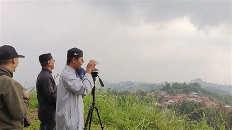 Suasana Pemantauan Hilal Syawal Idul Fitri Di Bandung Regional