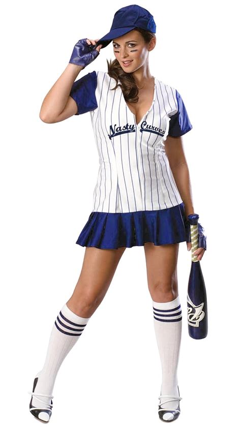 Sexy Baseball Girl Halloween Costumes For Women