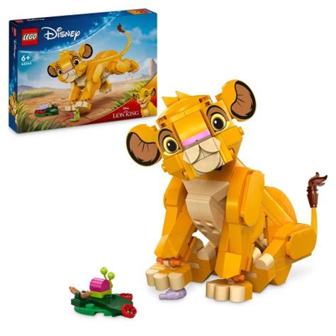 LEGO DISNEY 43243 KRÓL LEW LWIĄTKO SIMBA 16590587849 Allegro pl