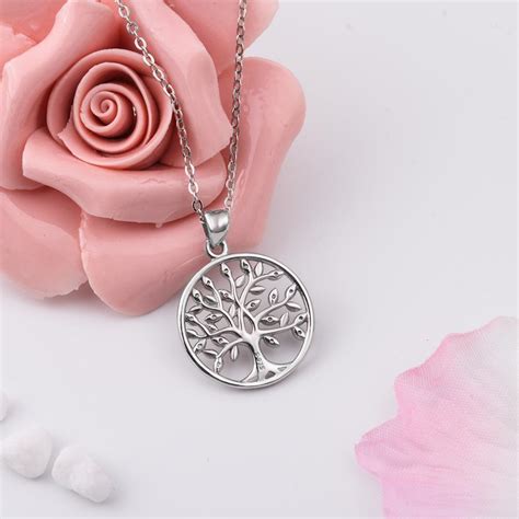 Collier Arbre De Vie Argent Arbrobijoux