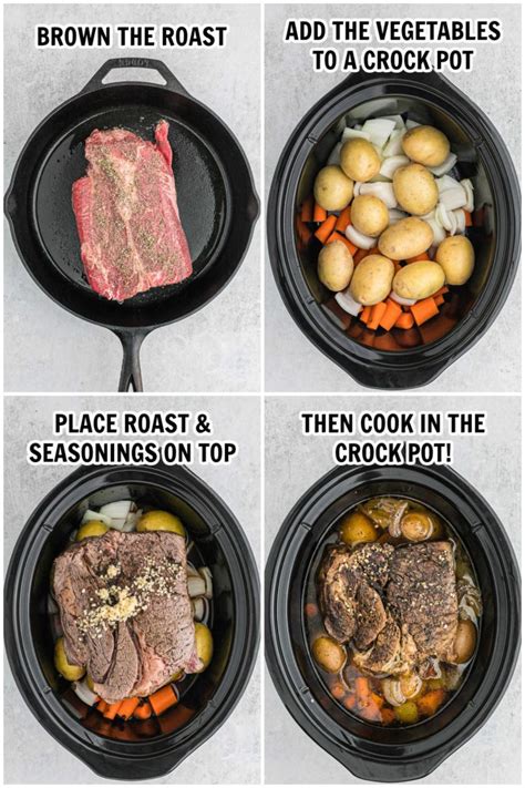 Crock Pot Chuck Roast Recipe Eating On A Dime