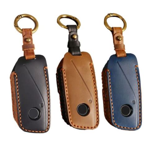 Remote Leather Key Bag Fob For BMW Ix X7 2023 High Quality Case Cover