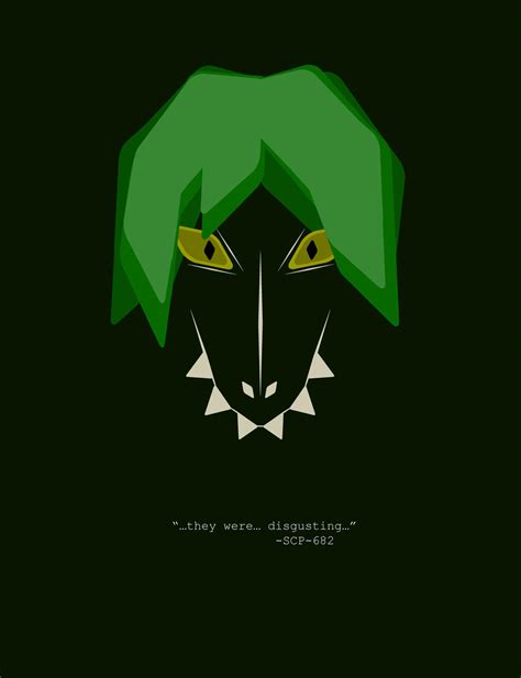 SCP-682 (Hard to Destroy Reptile) by FloofyDwagon on DeviantArt