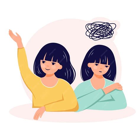 Premium Vector | Bipolar disorder concept mental illness depression ...