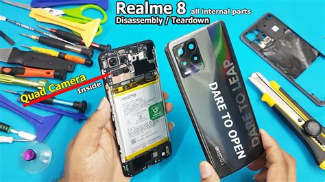 Realme 8 Disassembly Realme 8 Teardown How To Open Realme 8 And