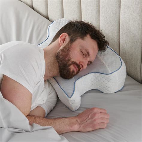 The Sleep Apnea Cooling Pillow - Hammacher Schlemmer