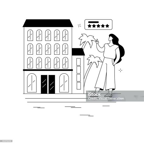 Gaya Hidup Hotel Abstrak Konsep Ilustrasi Vektor Ilustrasi Stok Unduh