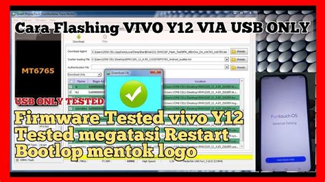 How To Flash Firmware Vivo Y12 Cara Flashing Vivo Y12 Via Sp Flash