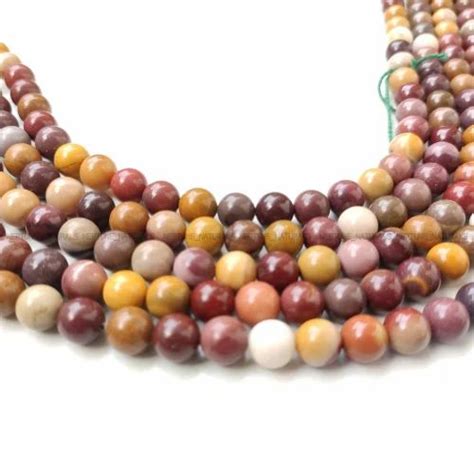 Stone Mookite Natural Mookaite Beads Strands For Bracelet At Rs 290