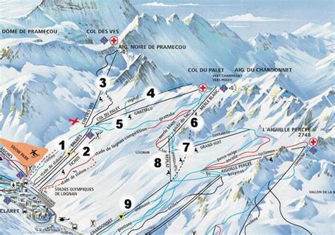 Tignes Piste Map