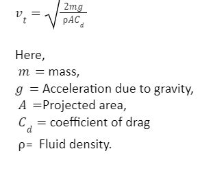 Terminal Velocity: Definition, Derivation And Examples