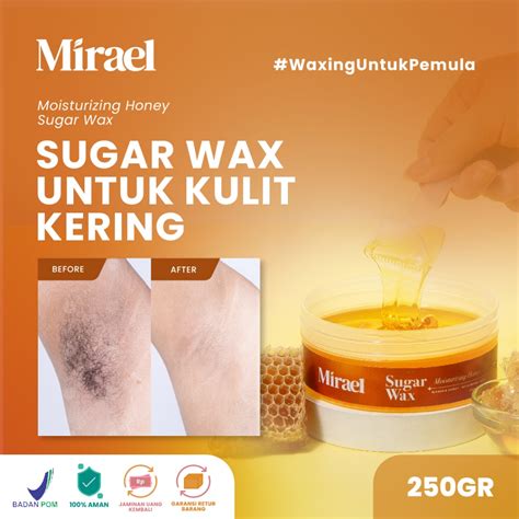 Jual Mirael Moisturizing Honey Sugar Waxing Kit Shopee Indonesia