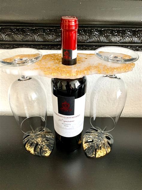 Weinbutler Instant Purchase Floraler Wine Glass Holder Etsy