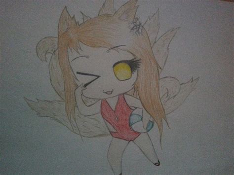 Chibi Pool Party Ahri By Kayaos310 On Deviantart