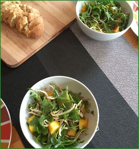 Mango Sprout Salad Jamie Oliver Large Bunch Of Coriander 400g Beansprouts 100g Cashew Nuts 1