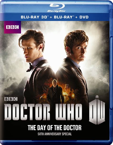 The Rued Morgue: Doctor Who: The Day of the Doctor Blu-ray 3D/Blu-ray ...