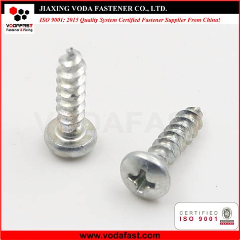 Vodafast Cross Recessed Din Pan Head Tapping Screws China Pan