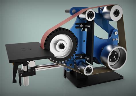 X Tilting Belt Grinder Plans Pdf And Dxf Files Included Inch Plans