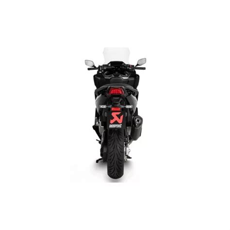 Silencieux Akrapovic SLIP ON Titane laqué noir homologué Honda 750