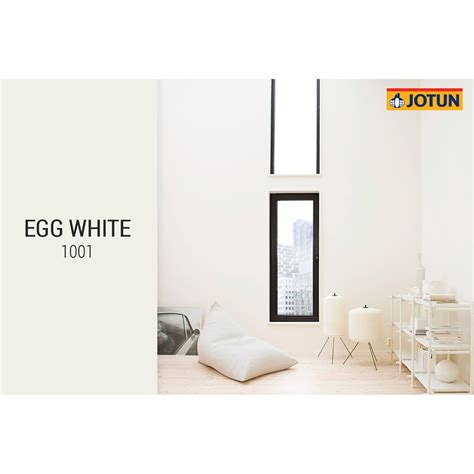 Egg White Liter L Jotun Paint Interior Easy Clean