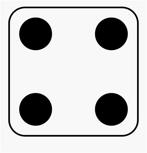 Dice Clipart Number - Dice 4 Clipart , Free Transparent Clipart ...