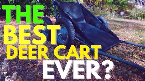 Deer Cart Worth Your Money Hawk Crawler Multi Use Deer Cart Honest