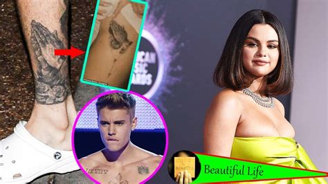 Revealed Selena Gomez S New Thigh Tattoo Looks Just Like Ex Justin Bieber S Praying Hands Ankle