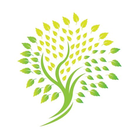 Premium Vector Tree Logo Template Vector Icon Illustration