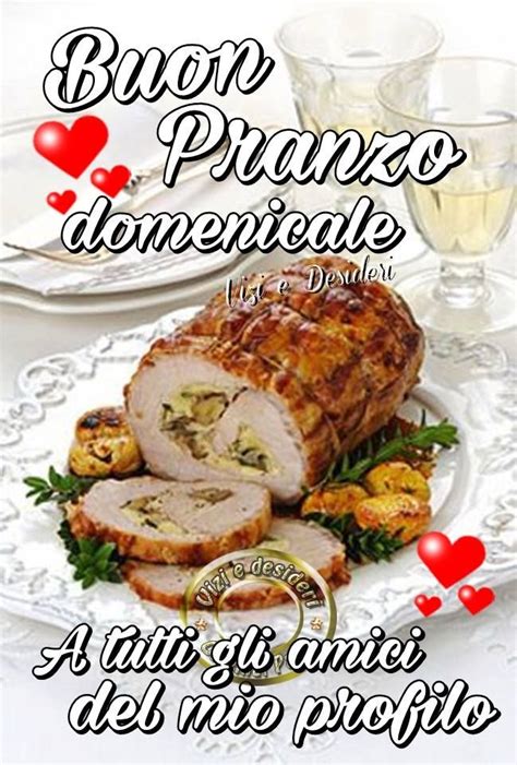 Buon Pranzo Domenicale Bon Appetit Baked Potato Ale Pork Lunch