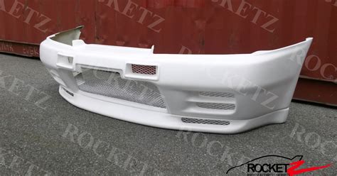 R Gtr Oem Style Pc Front Bumper W Nismo Vents Frp Rocketz Autosport