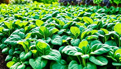 growing spinach plants  green thumb guide