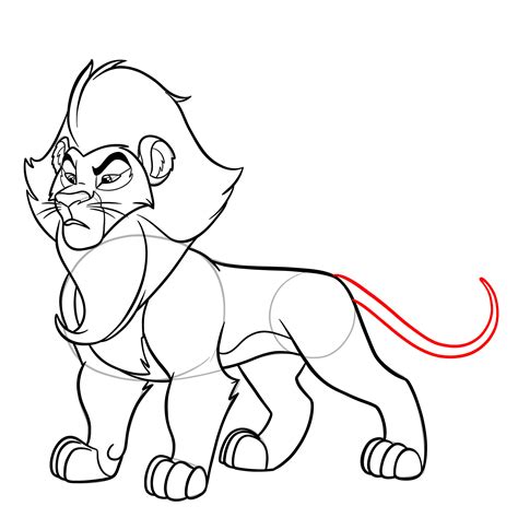 How to Draw Surak from The Lion Guard | Easy Drawing Guide