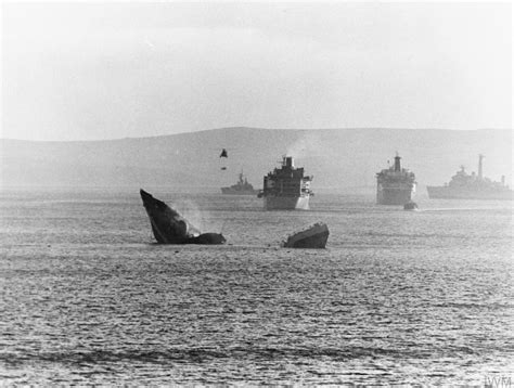 Hms Antelope Sinking