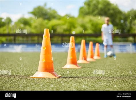 Football Cones Hi Res Stock Photography And Images Alamy