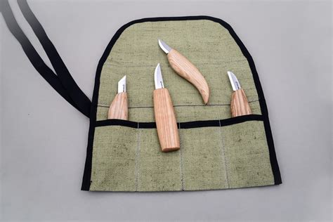 ชดมดแกะสลก Beavercraft Spoon Carving Set 4 ชน อปกรณแกะสลกไม