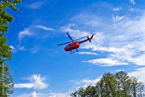 rescue by Helicopter Stock Photo | Adobe Stock