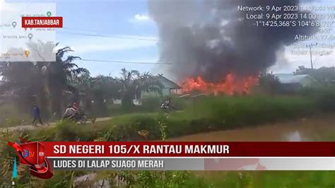 SD NEGERI 105 X RANTAU MAKMUR LUDES DI LALAP SIJAGO MERAH YouTube