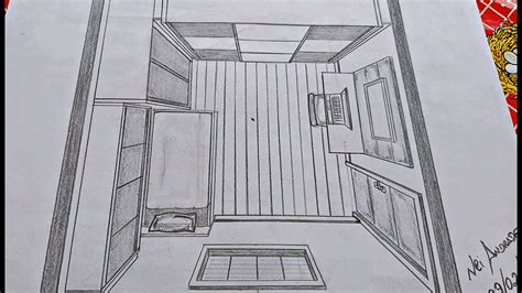 Aprenda A Desenhar Dormitório De Solteiro Planejado De Vista Superior