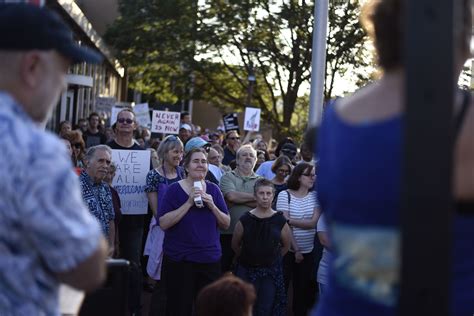 Light For Liberty Demonstration Ann Arbor