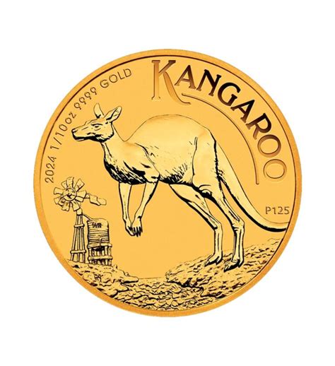 Moneda De Oro Canguro De Oz De Invermoneda