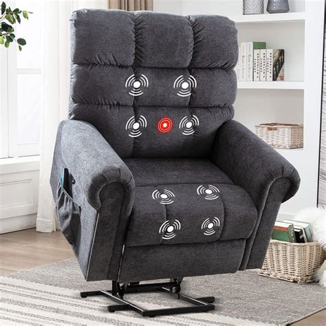 Amazon Canmov Large Power Lift Recliner Chairs With Massage And