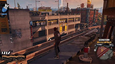 Georgetown More Difficult Activities City InFamous Second Son