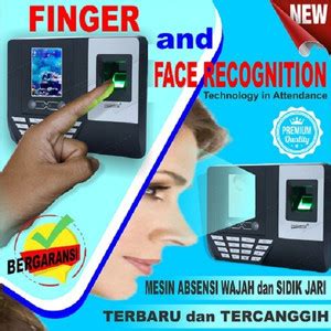 Jual MESIN ABSENSI ABSEN MUKA WAJAH FACE RECOGNITION SIDIK JARI