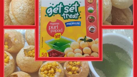 Pani Puri Kit How To Make Pani Puri At Home In Min Instant Pani