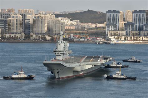 Chinese Aircraft Carrier Shandong Sails Through Taiwan Strait Bloomberg